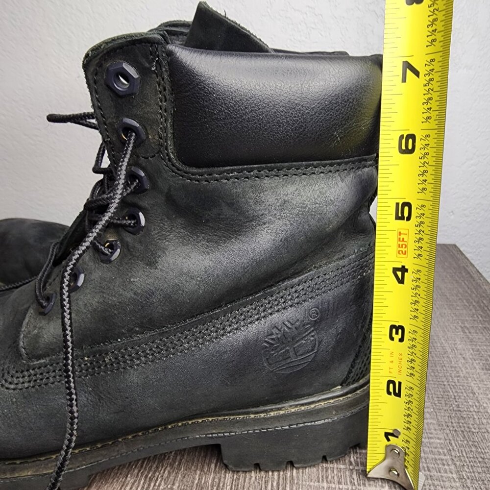 Timberland 6" Premium Waterproof 400g Prima Loft insulation Leather Men 8M Black - Picture 8 of 16